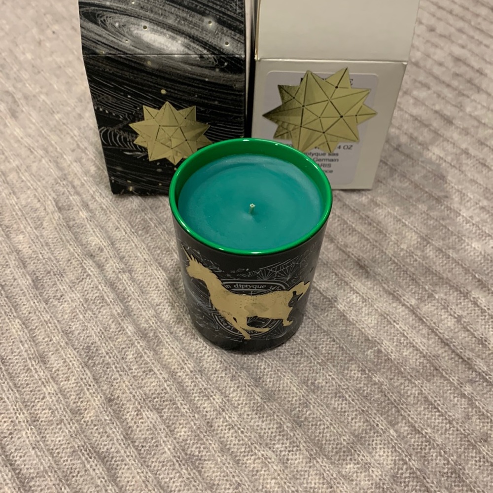 New Diptyque Paris Bougie Parfumeé 70g/2.4 oz Frosted Forest Candle